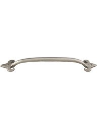 Arched Handle Bronze Fleur-de-Lis 8-Inch Cabinet Pull